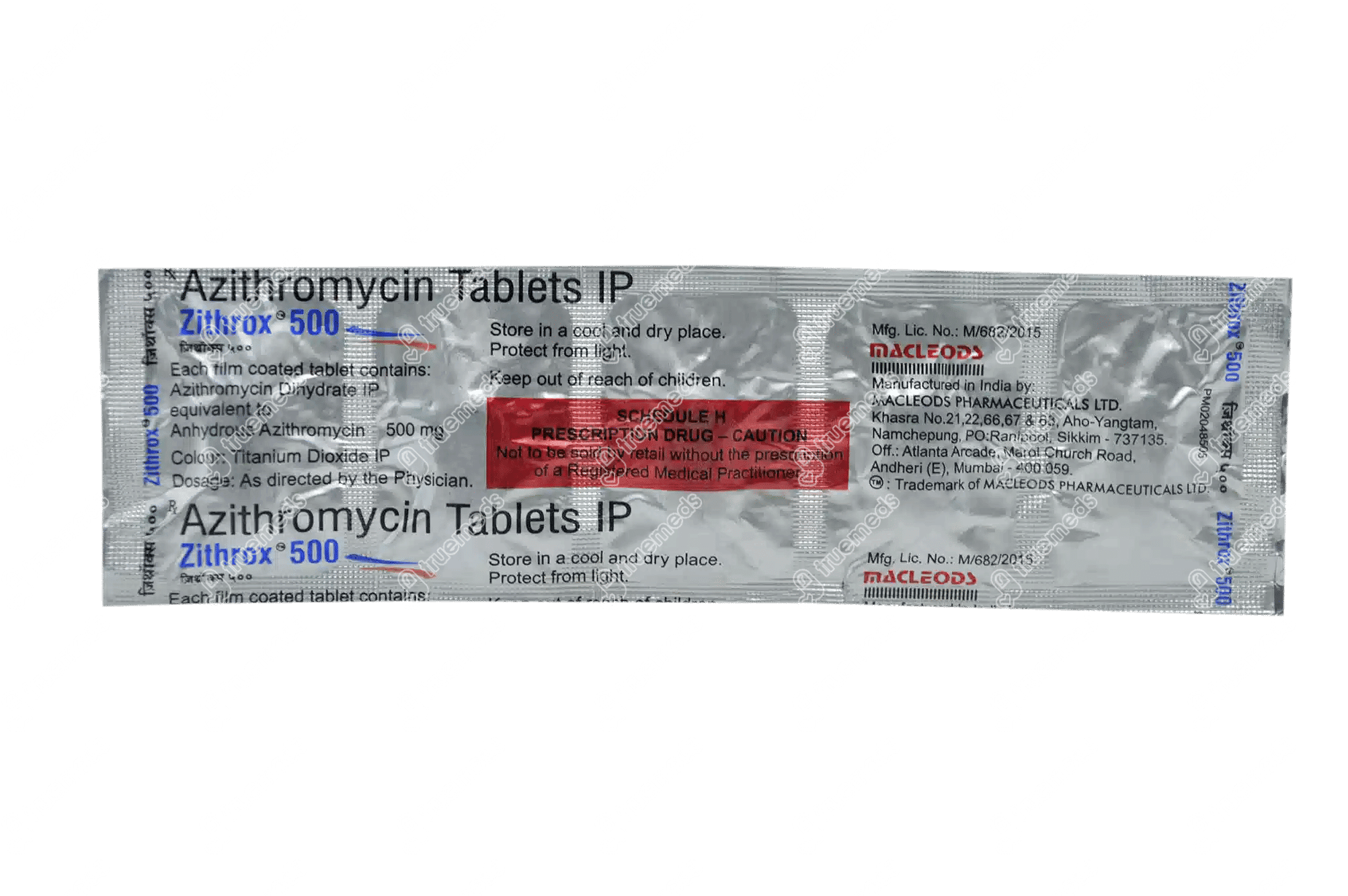 Zithrox 500 Tablet 5